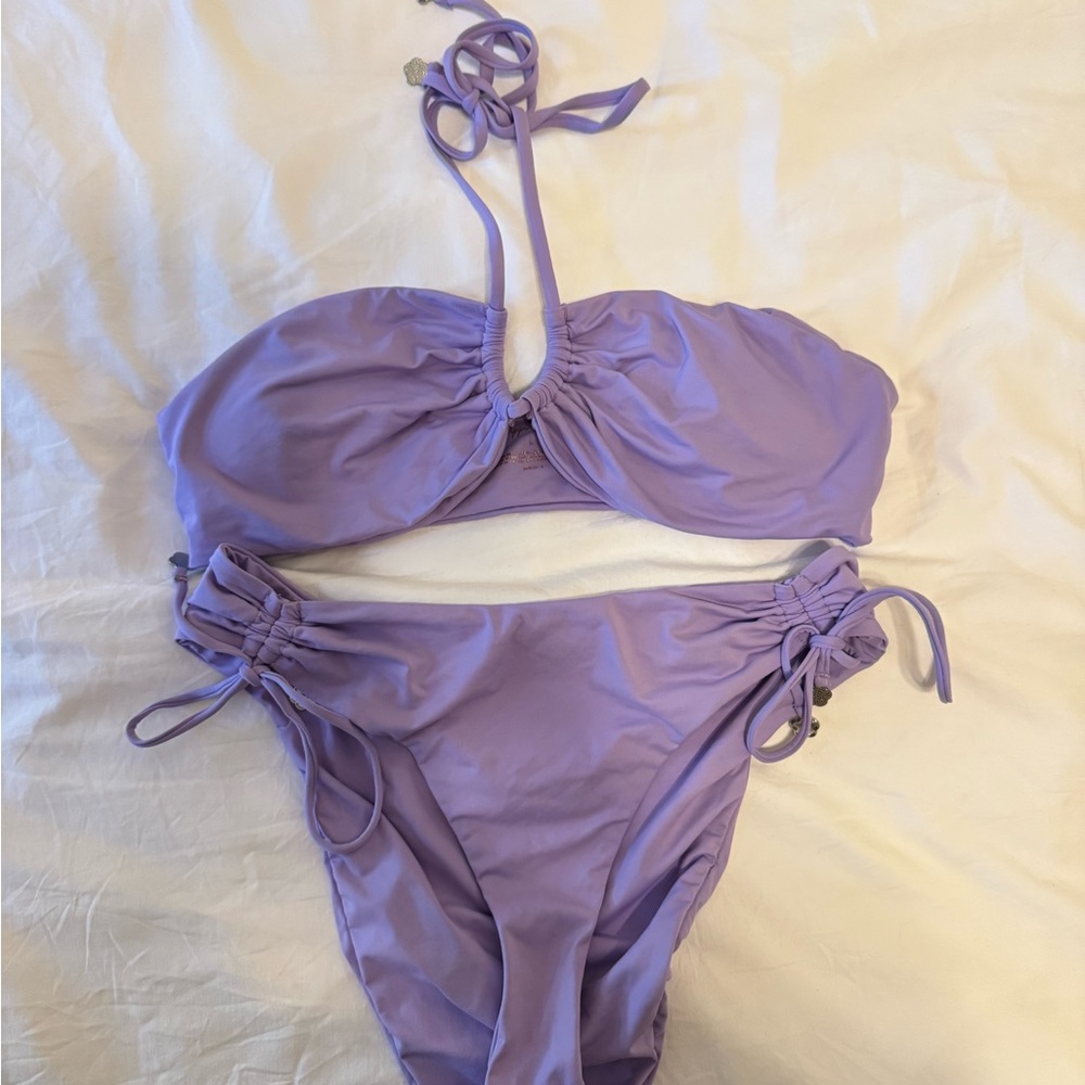 Dippin' Daisy's Lavender Two-Piece Bikini